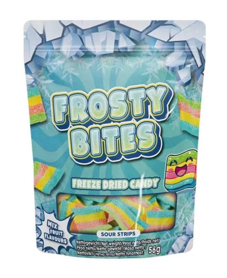 Frosty Bites sour strips