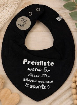 Sabberlätzli Preisliste