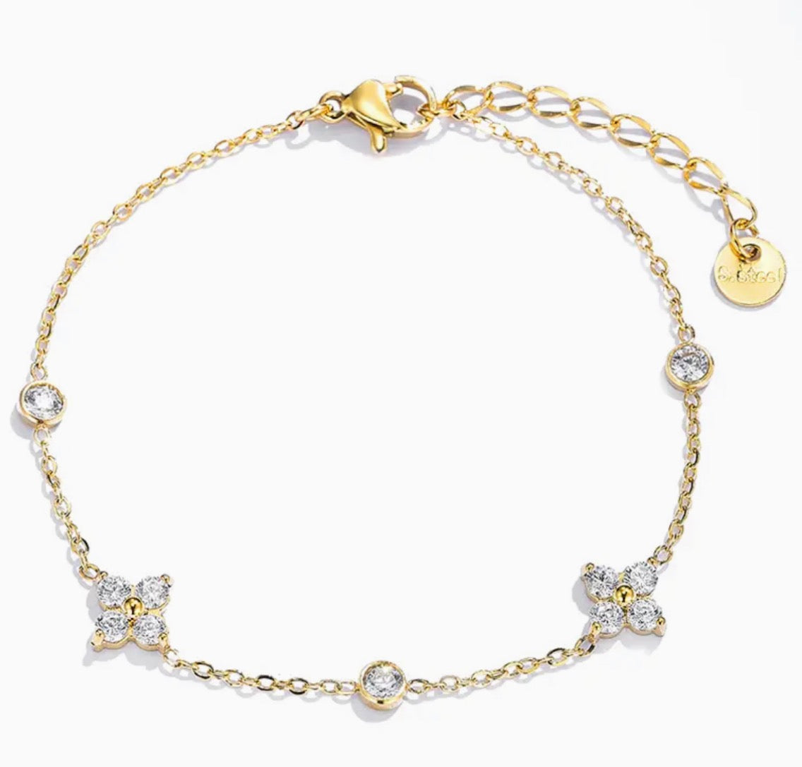 Edelstahl Armkette 🌸