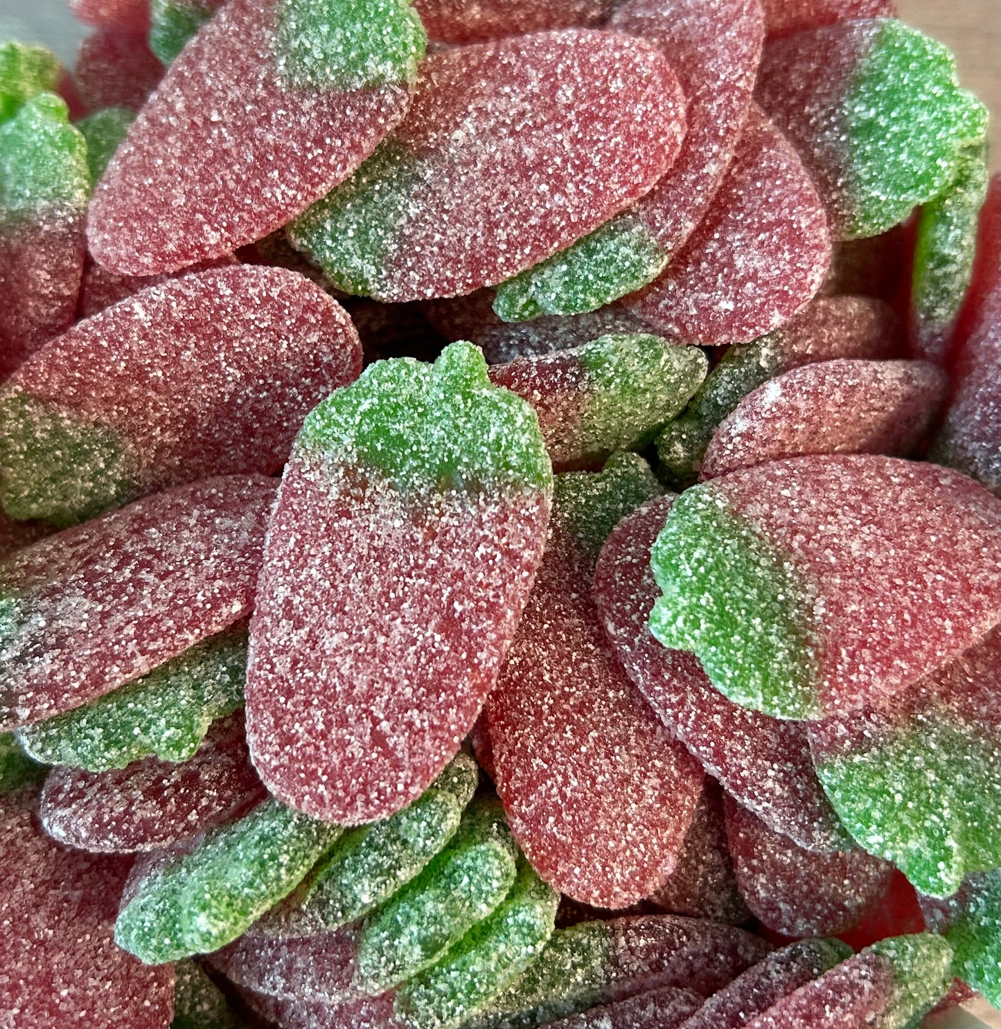 100g Saure Erdbeeren Vegan