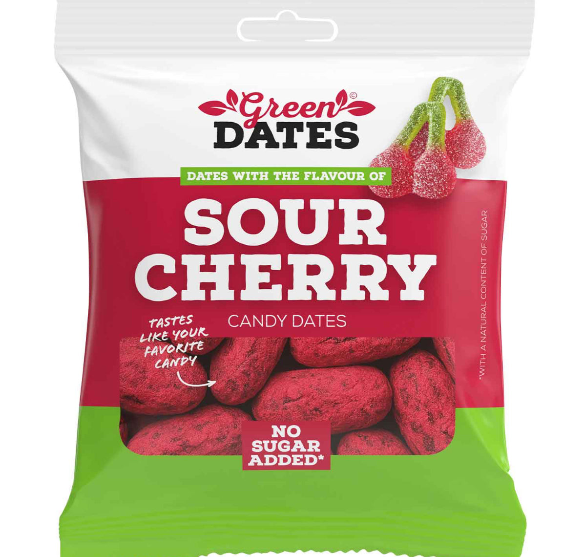 Green Dates Sour Cherry 90g