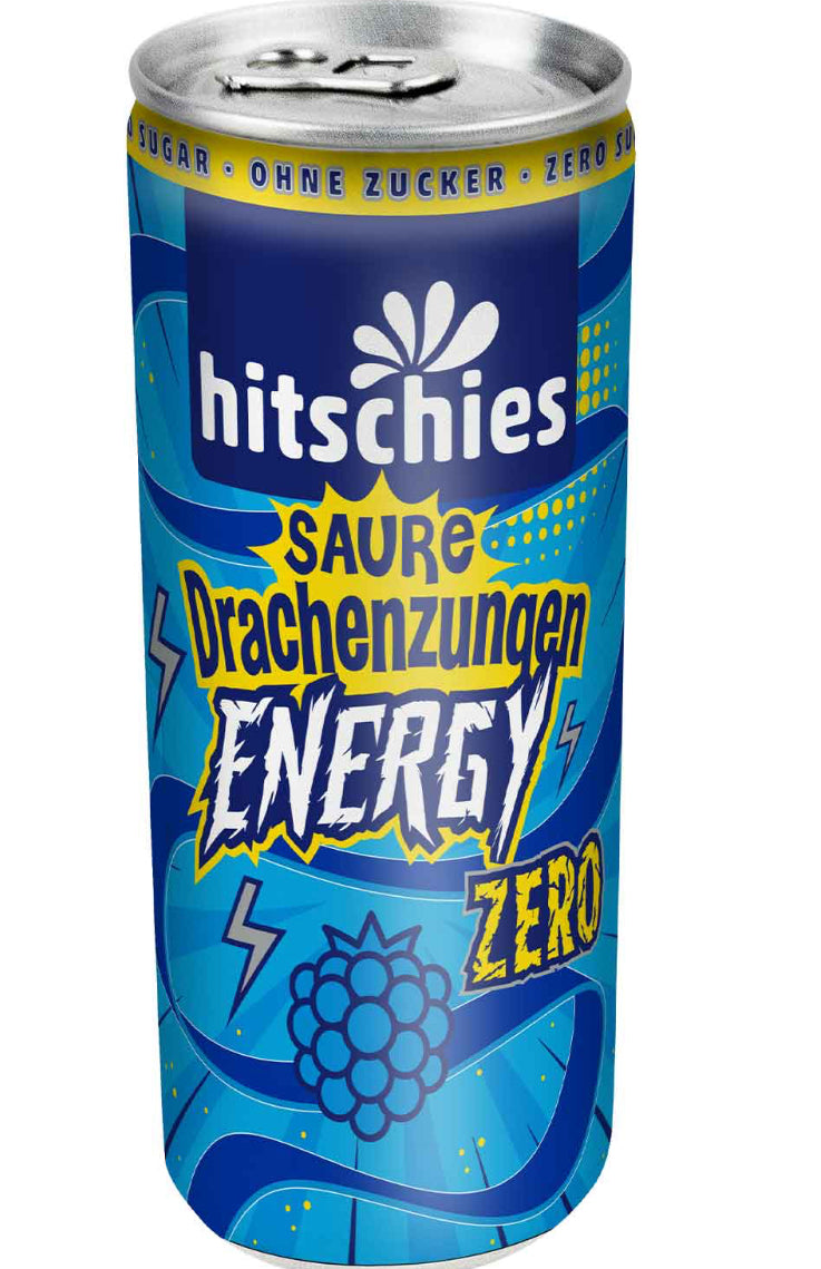 hitschies Saure Drachenzungen Energy Drink Zero 250ml