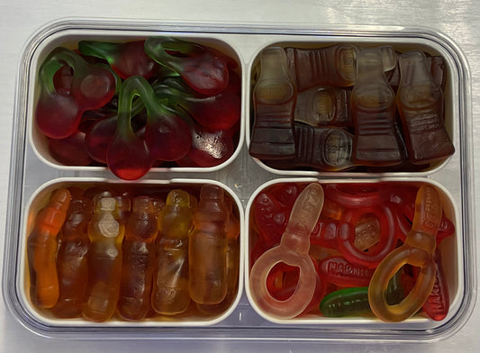 Candymix Snackbox 4 Fächer