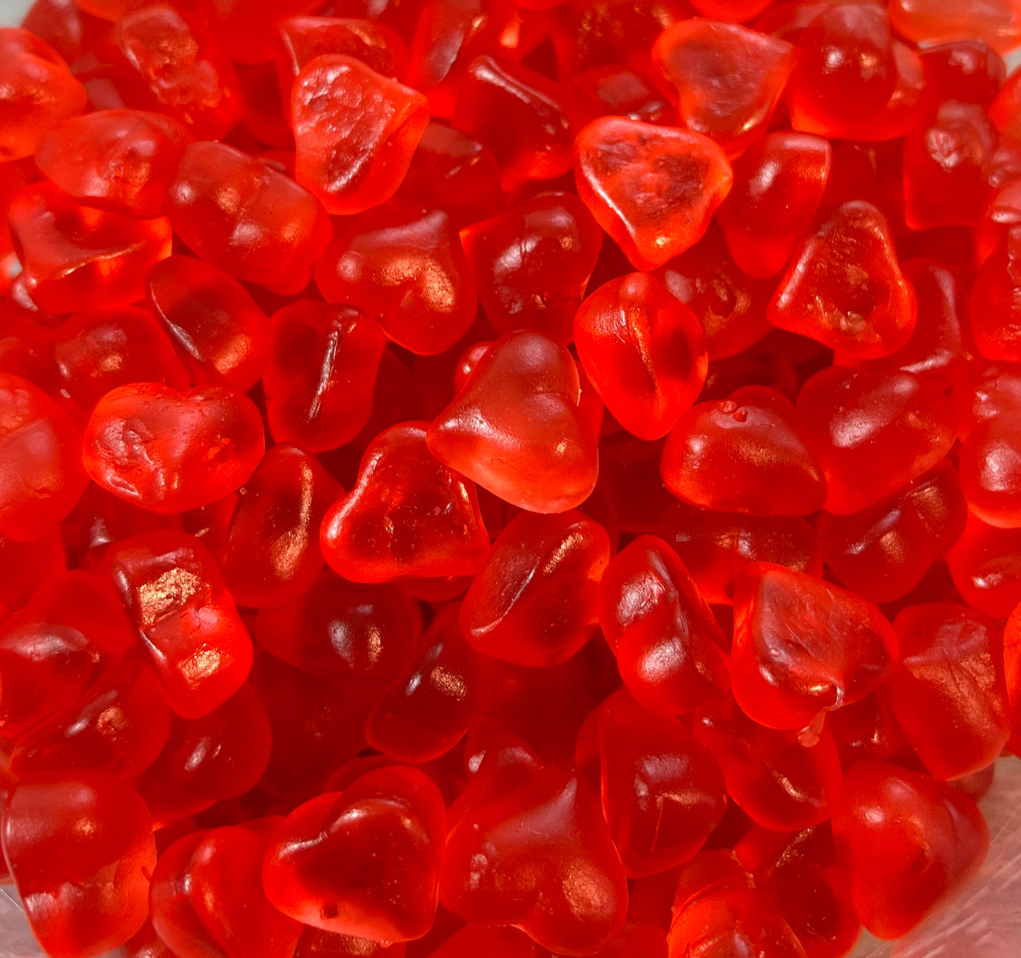 100g Herzen zuckerfrei