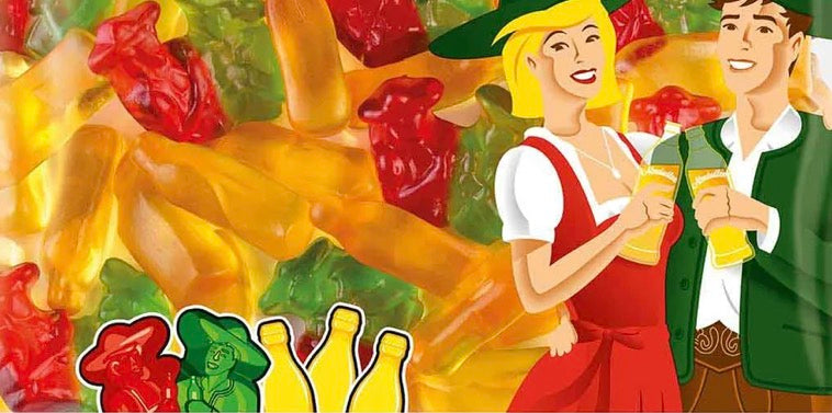 100g Haribo Almdudler
