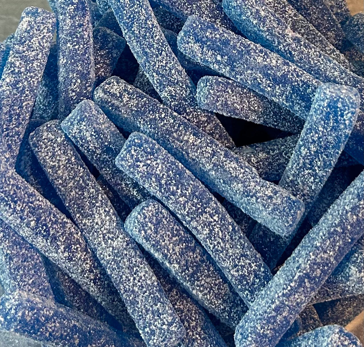 100g Saure Blaue Fritten veggie