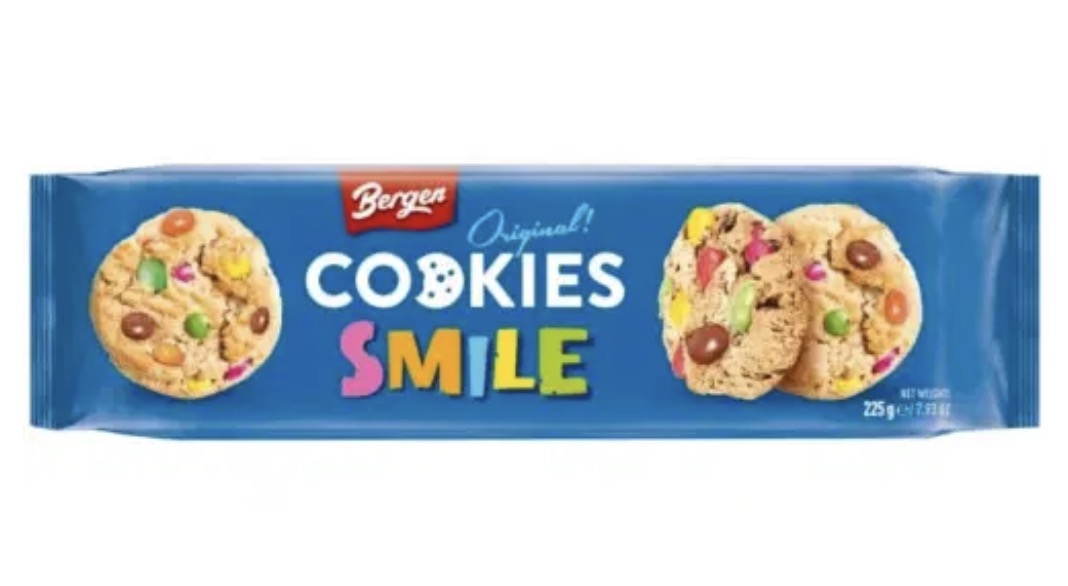 Bergen Cookies smile 130g