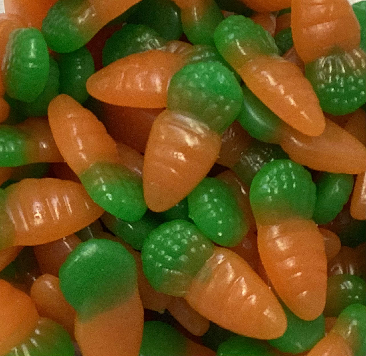 100g Fruchtgummi Möhren