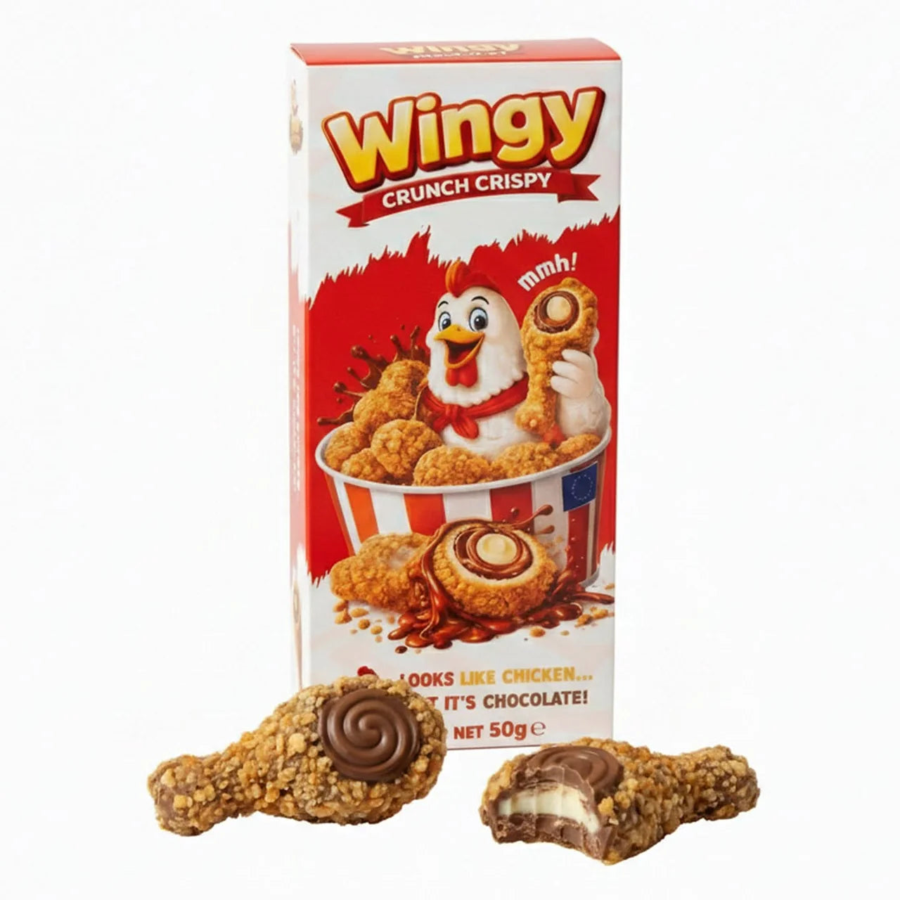 Wingy Crunch Crispy Schokolade 50g
