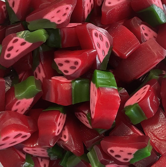 100g Erdbeerscheiben