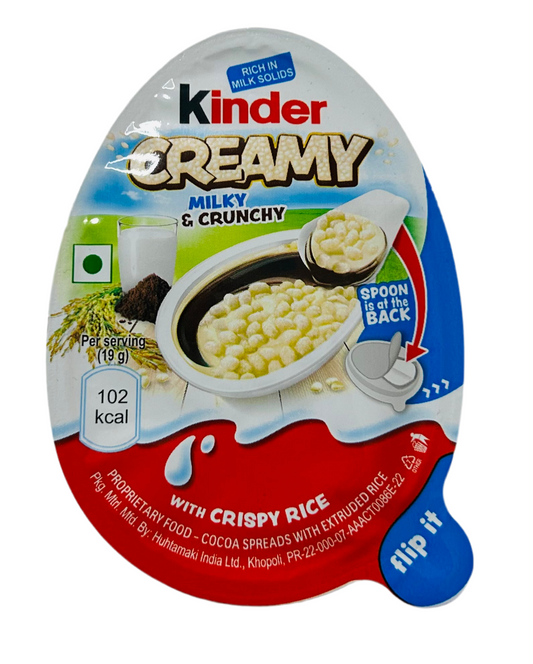 Kinder Creamy Milky & Crunchy