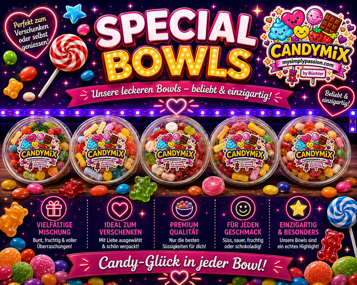 200g Candymix in a Bowl
