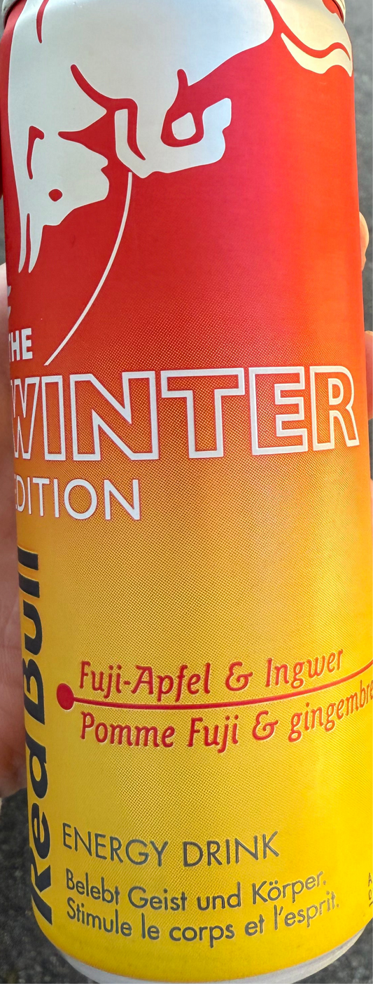 RedBull Winter Edition Fuji-Apfel & Ingwer 250ml