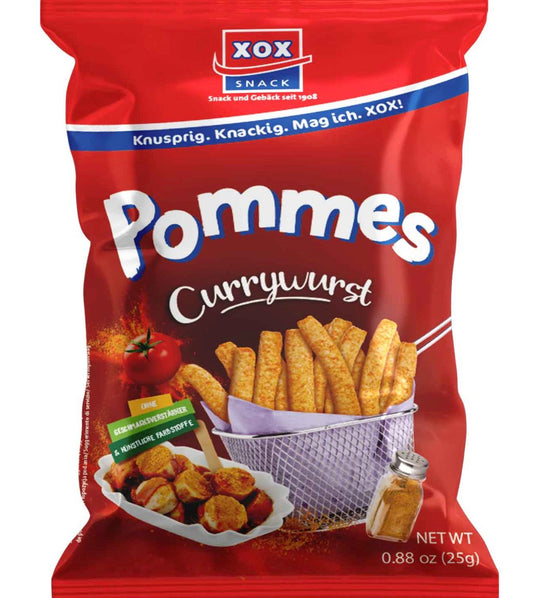 XOX Pommes Currywurst 25g