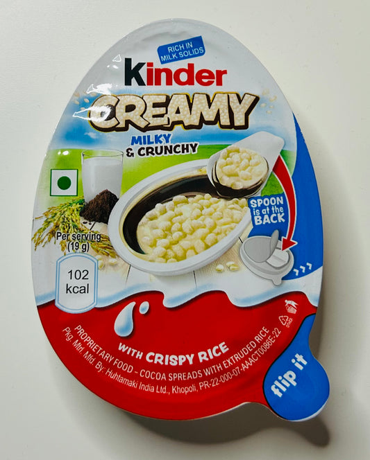 Kinder Creamy Milky & Crunchy