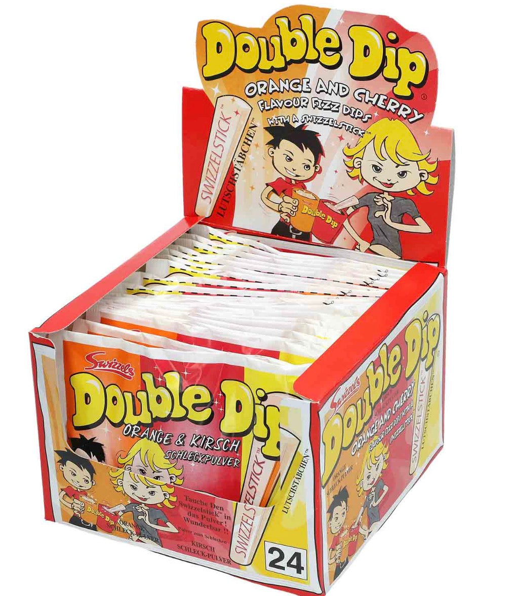 Swizzels Double Dip Orange & Cherry