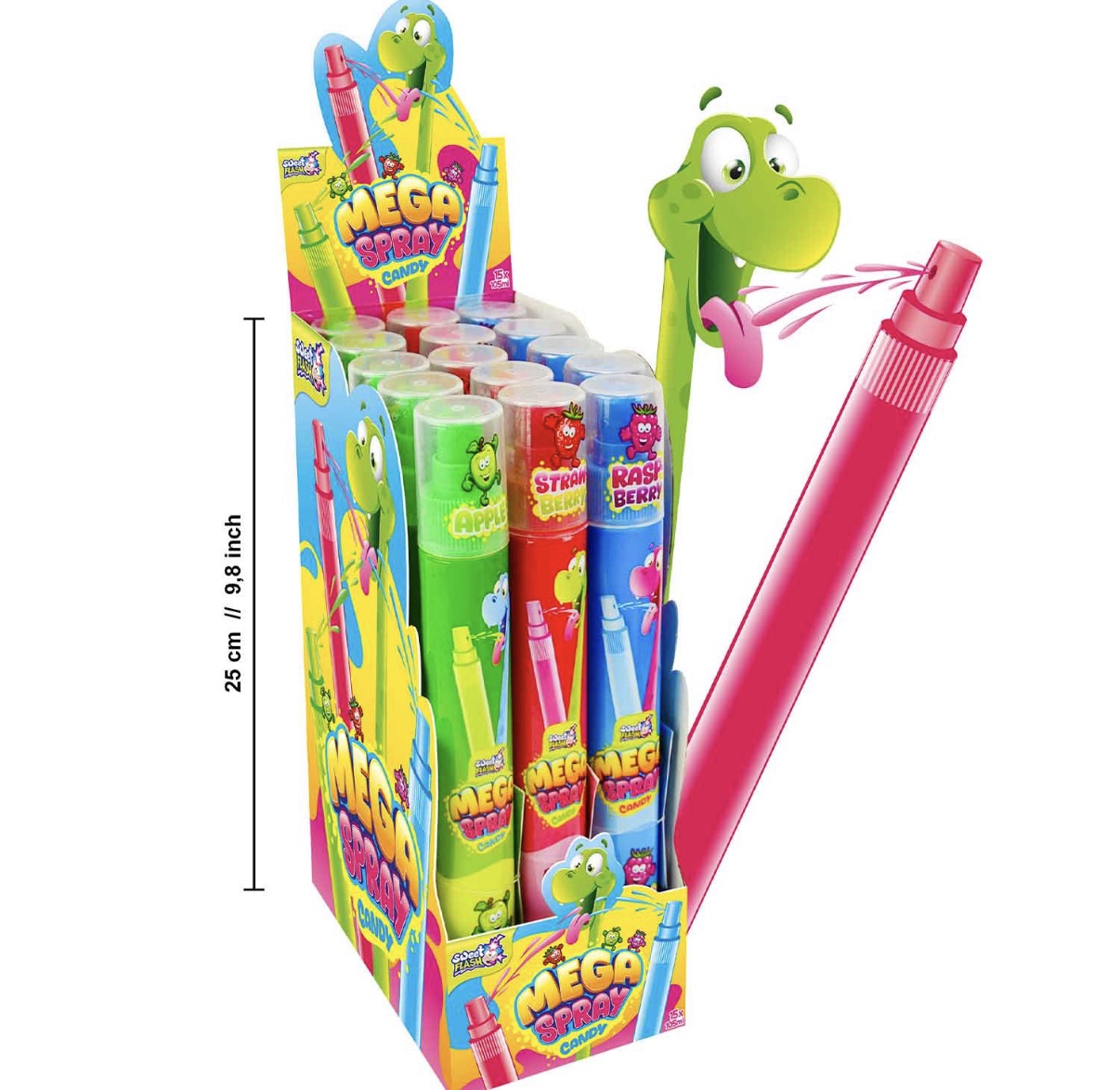 Sweet Flash Mega Spray Candy 105ml