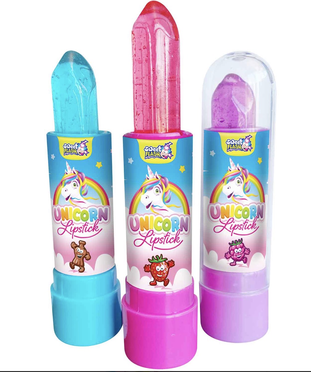 Sweet Flash Unicorn Lipstick Lolly