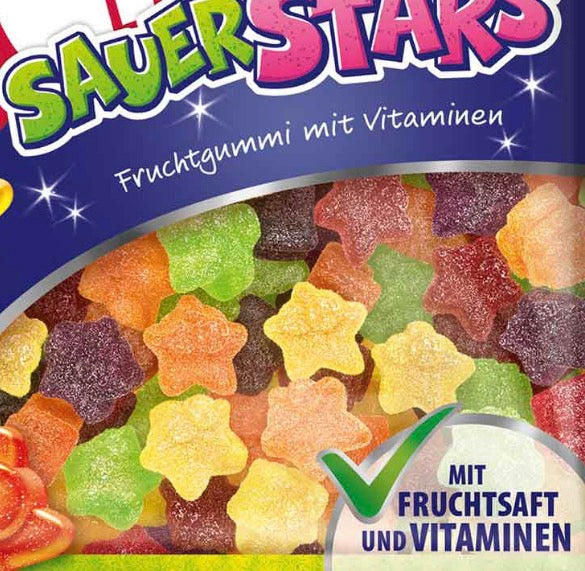 100g Lachgummi SauerStars