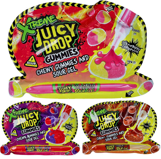 Bazooka Juicy Drop Xtreme Gummies 57g
