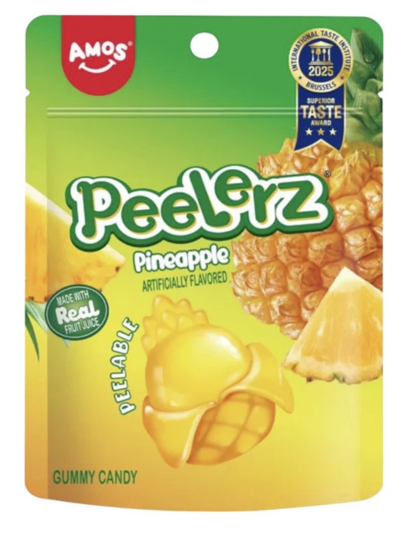 Amos Peelerz Gummy Pineapple 65 g