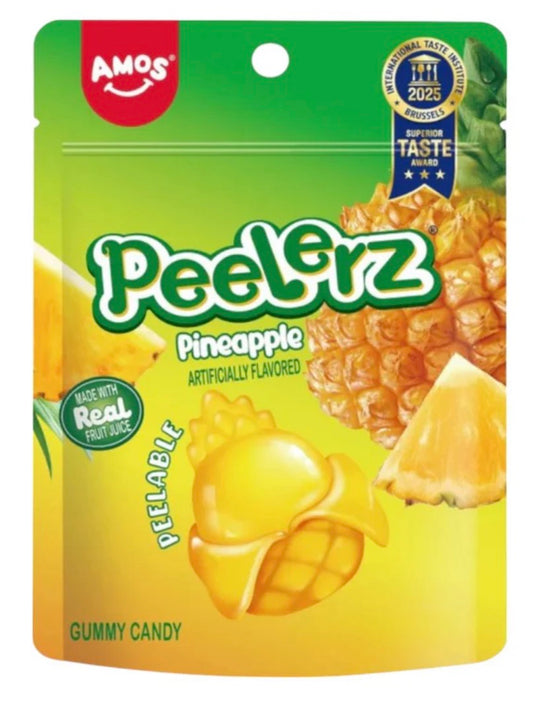 Amos Peelerz Gummy Pineapple 65 g