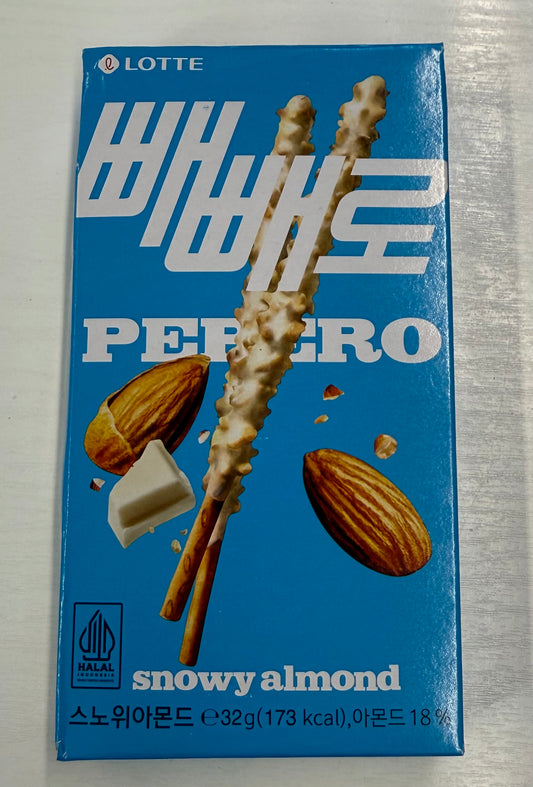 Pepero Snowy Almond Sticks 32g