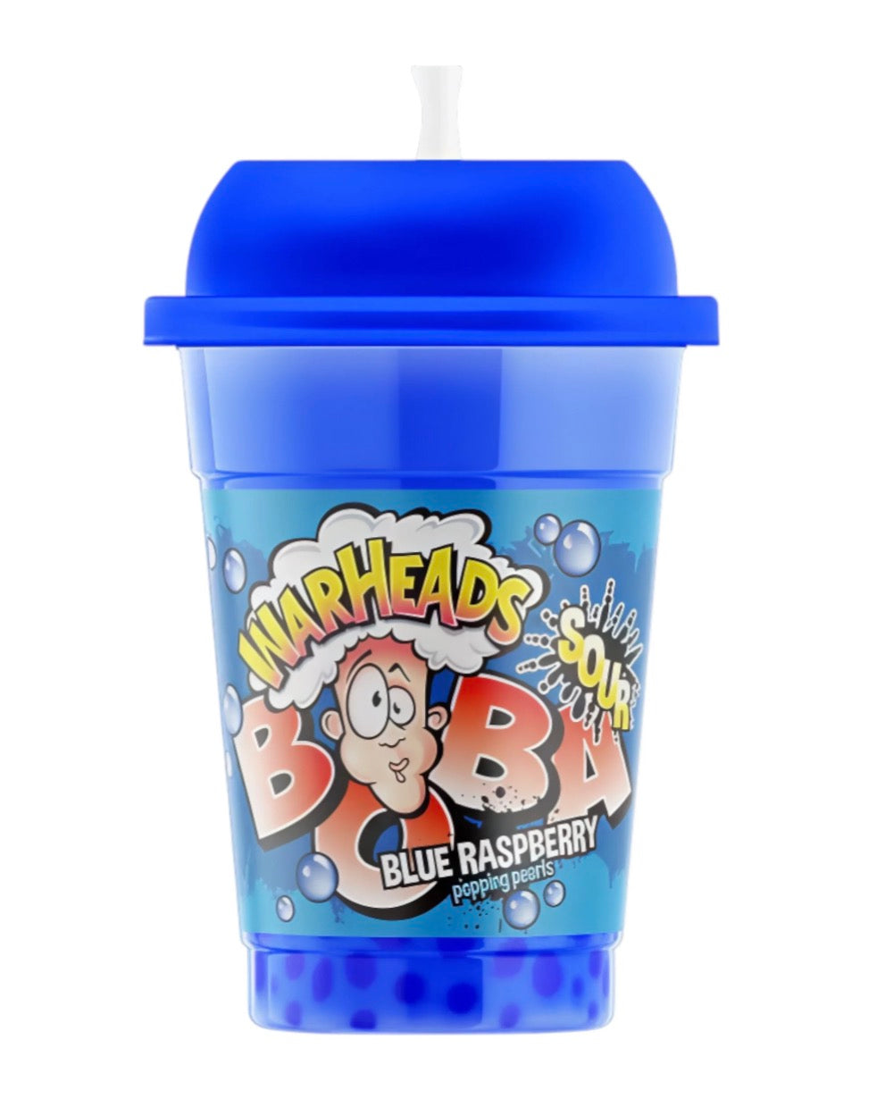 WARHEADS BOBA SOUR BLUE RASPBERRY 400ml