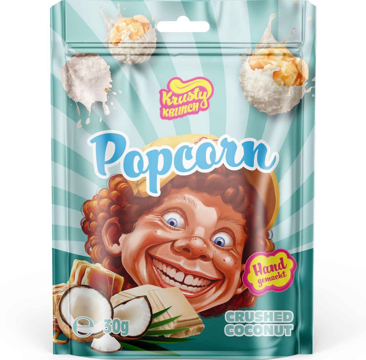 Krusty Krunch Popcorn Crushed Coconut 30g
