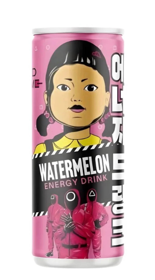 Squid Game Watermelon Energy Drink 250 ml