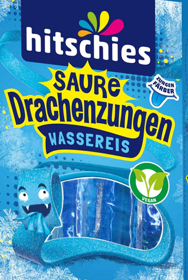 hitschies Saure Drachenzungen Wassereis blau 10x40ml