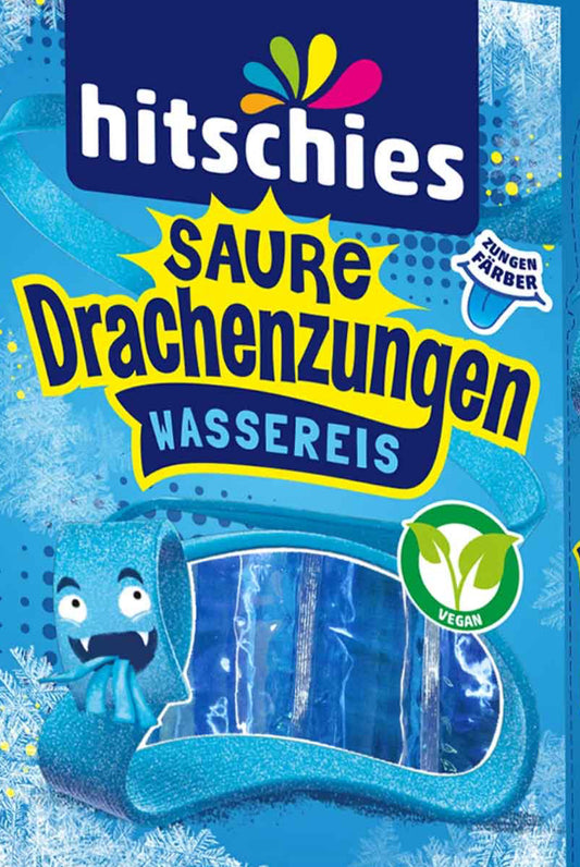 hitschies Saure Drachenzungen Wassereis blau 10x40ml
