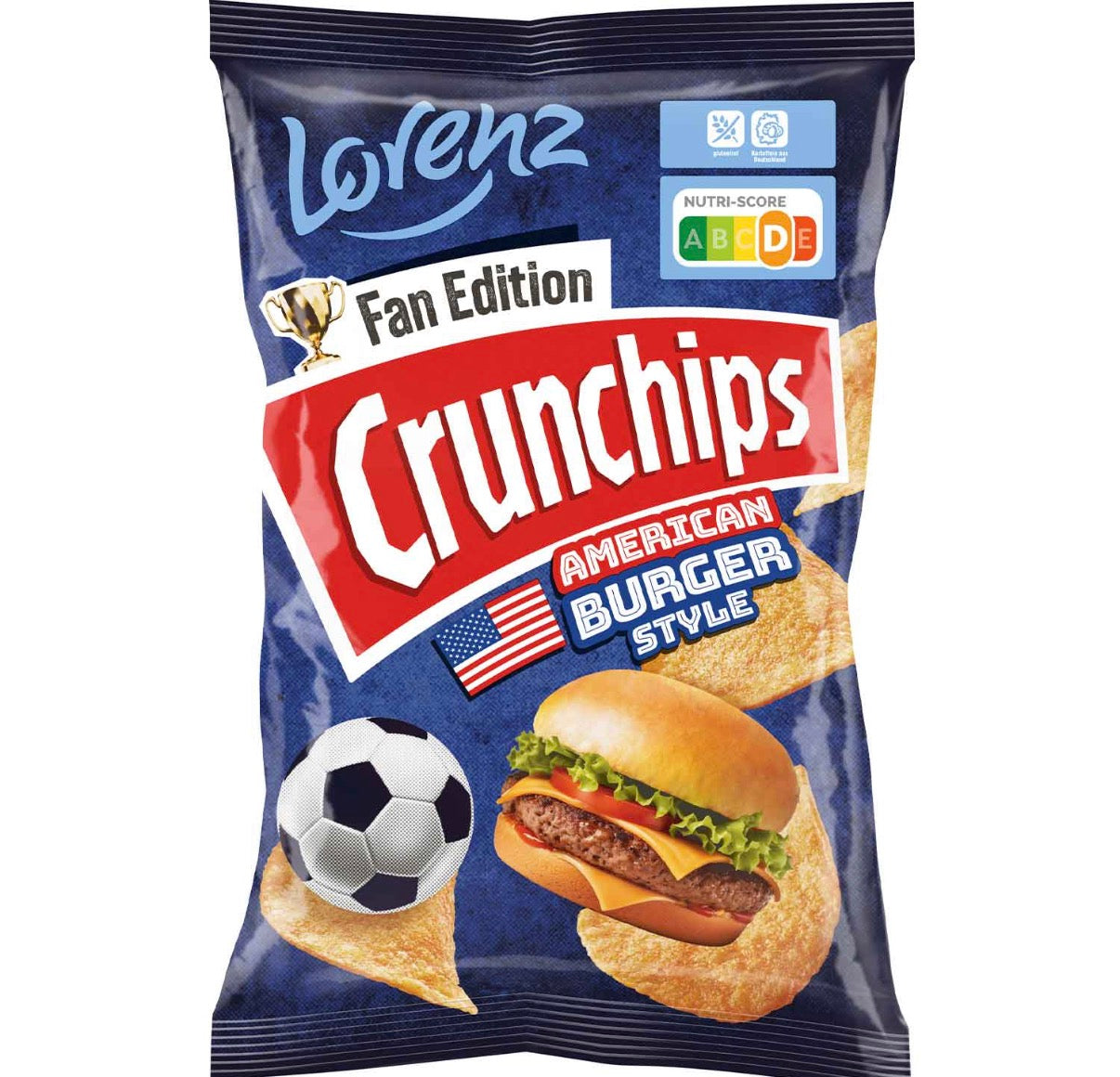 Crunchips Fan Edition American Burger Style 130g