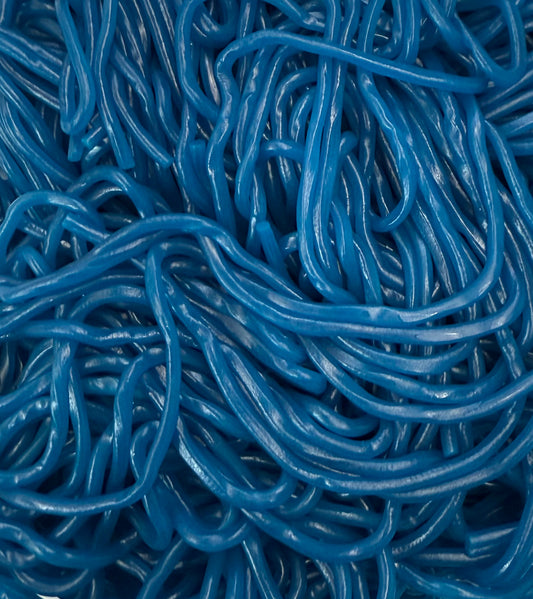 100g Schnüre blau