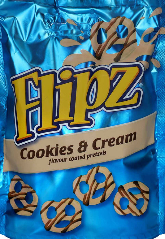 Flipz pretzels cookies&cream