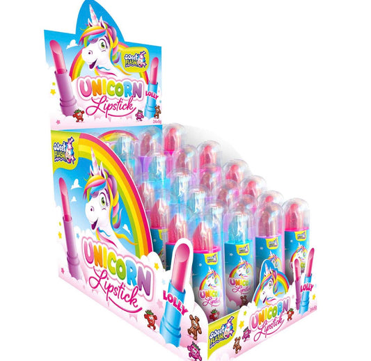 Sweet Flash Unicorn Lipstick Lolly