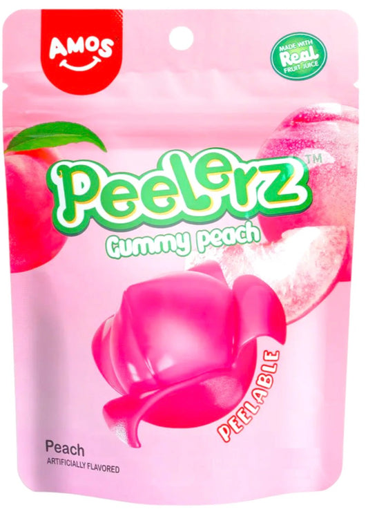 CANDY AMOS 65 GR PEELERZ GUMMY PEACH