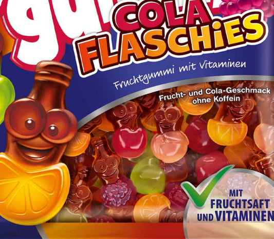 100g nimm2 Lachgummi Cola Flaschies