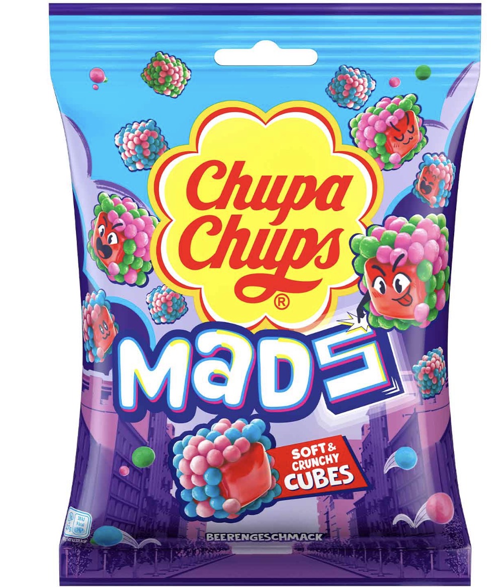 Chupa Chups Mads Berries 115g