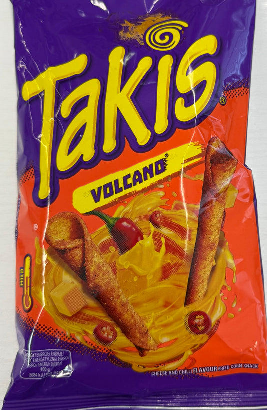 Takis Volcano 100g MHD 30.9.25