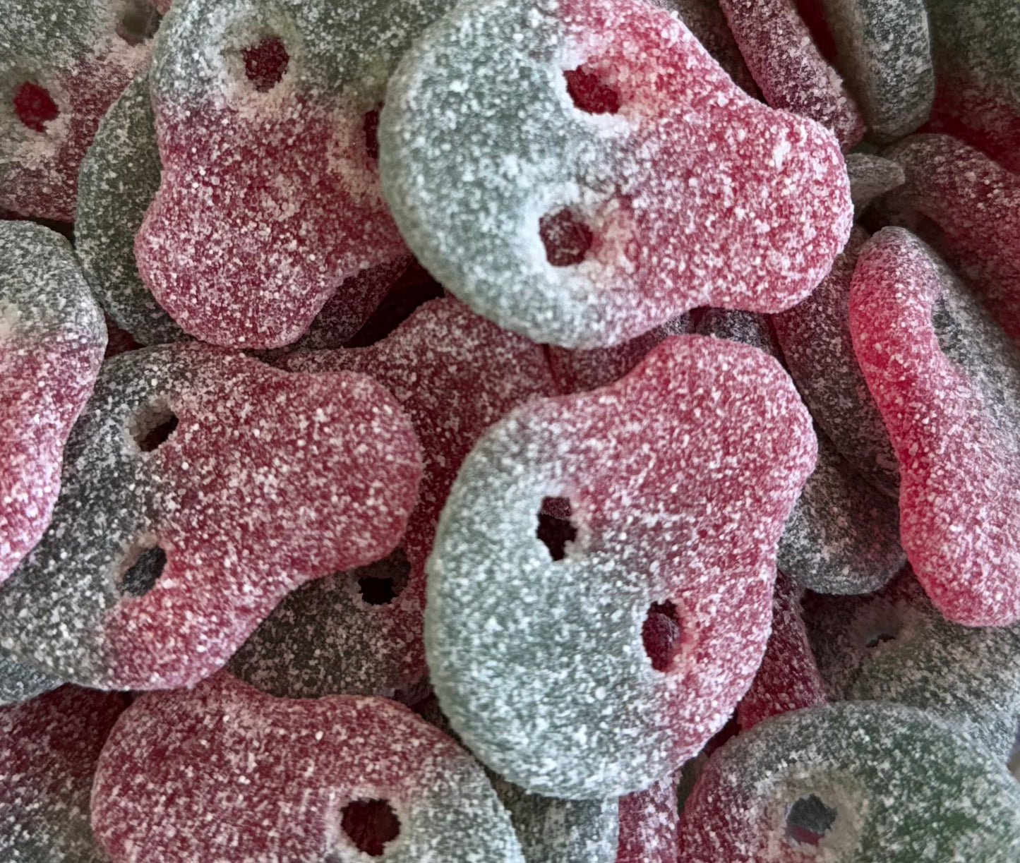 100g Wassermelonen-Schädel - Sauer - Schwedische Süßigkeiten - Vegan