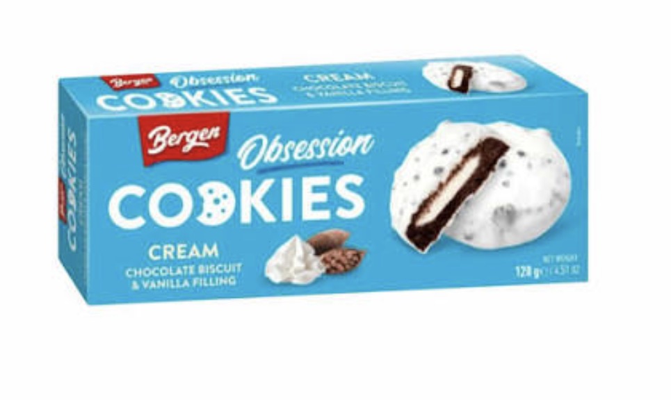 Bergen Cookies Cream 128g