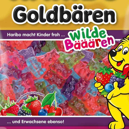 100g wilde Goldbäären