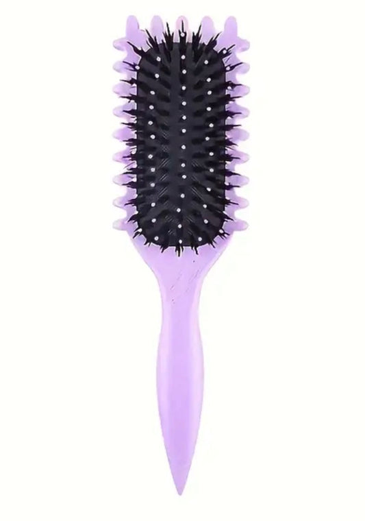 Lockenbürste Lila