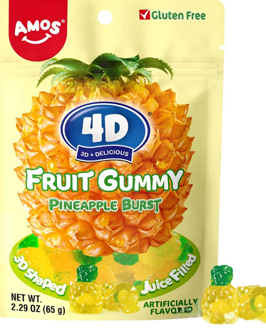 Candy Amos 4D Pineapple Gummy