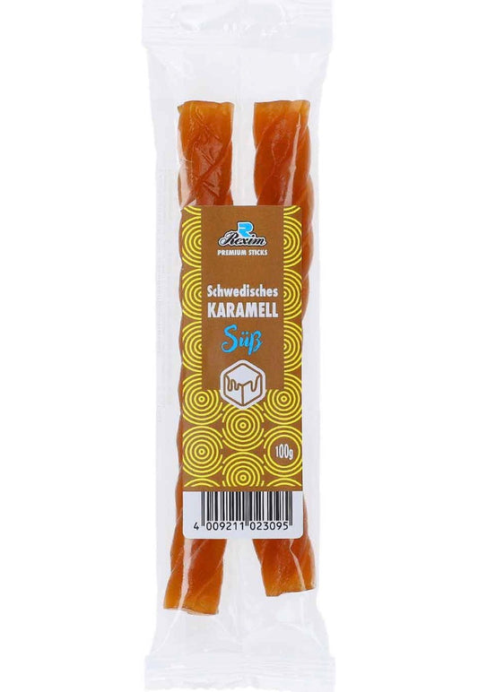 Rexim Premium Sticks Schwedisches Karamell Süß 100g