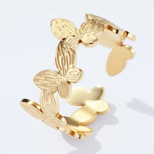 Edelstahl Ring Schmetterlinge 🦋 🦋