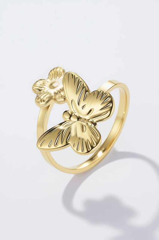 Edelstahl Ring Schmetterling 🦋