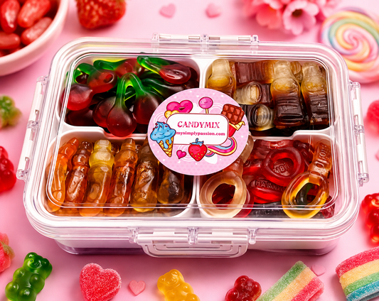 Candymix Snackbox 4 Fächer
