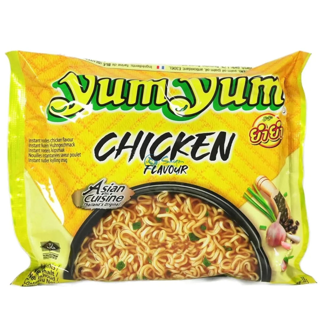 YumYum Instant Nudeln mit HUHN / CHICKEN Geschmack 60g